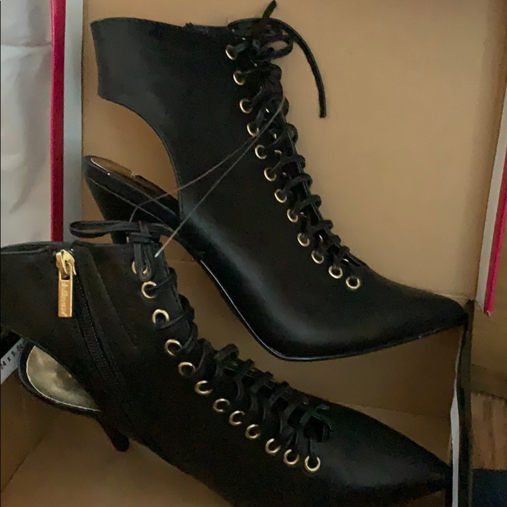Black high heels